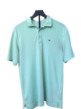 Vineyard Vines Men’s Polo Short Sleeve Shirt Mint Green Size Medium